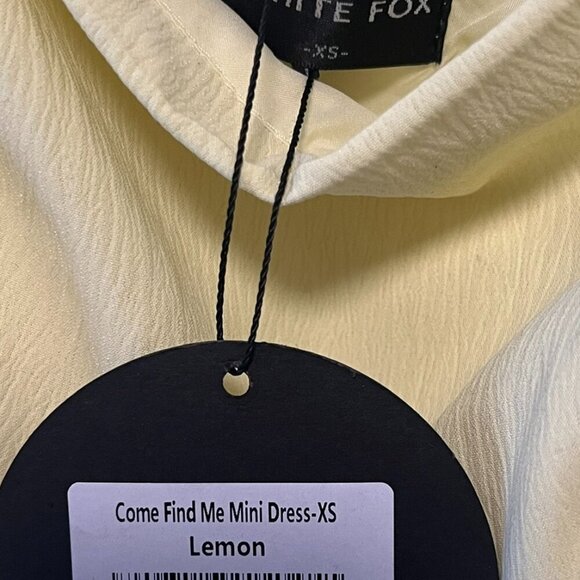 White Fox - Come Find Me Mini Dress - Picture 4 of 4